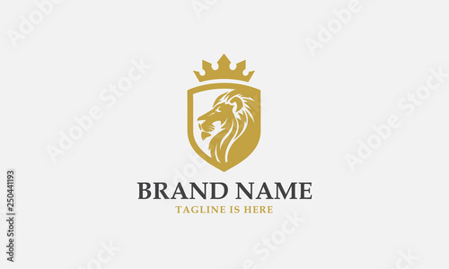 Free Download lion head logo design. lion king. lion face. elegant lion icon - GFXLoad