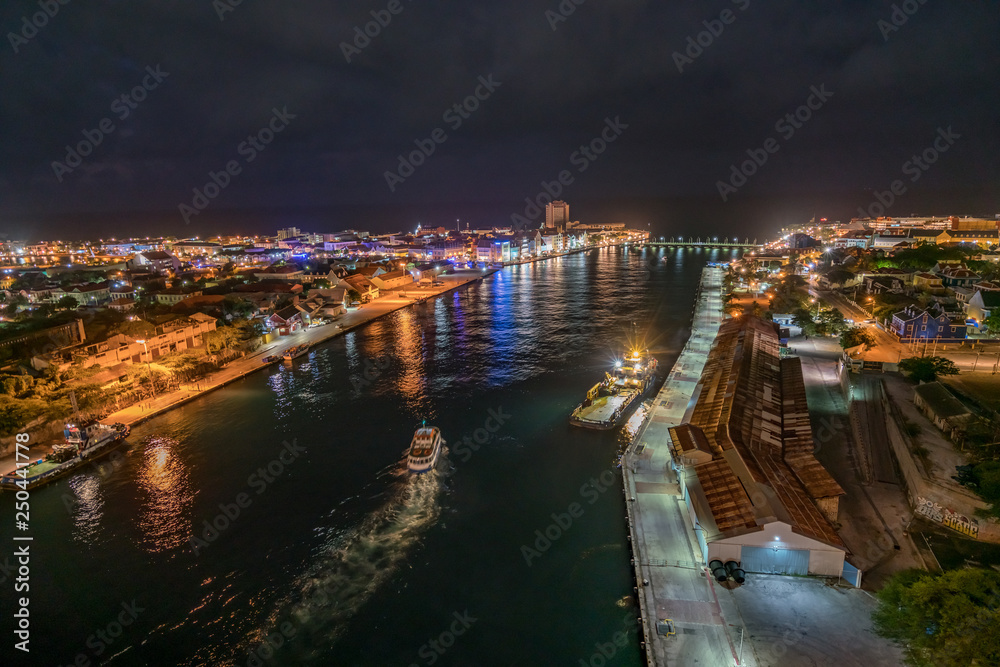 Fototapeta premium Views around Curacao a small Caribbean Island