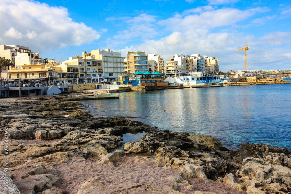 The Seafront Bugibba, St Paul's Bay, Malta