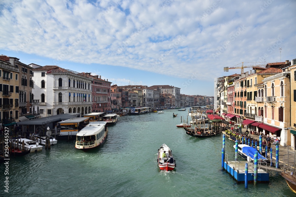 Venice, a famous city in Italy