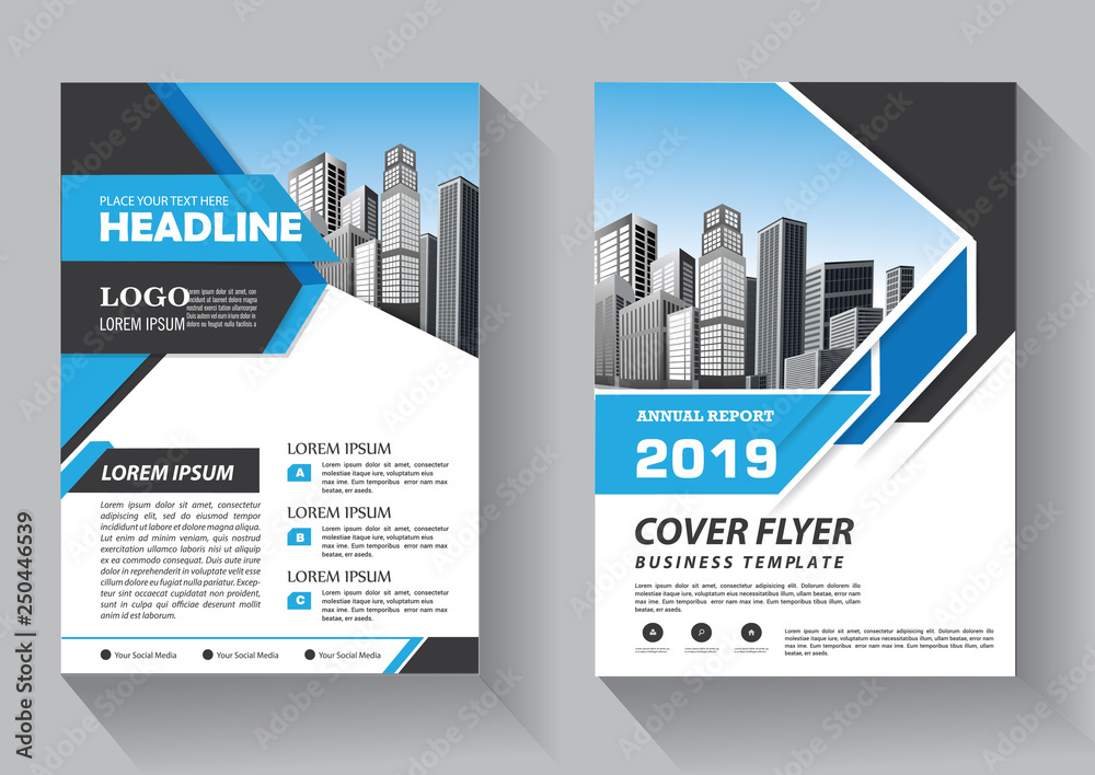 Business abstract vector template. Brochure design, cover modern layout, annual report, poster, flyer in A4 with colorful triangles, geometric shapes for tech, science, market with light background Business abstract vector template. Brochure design, cover modern layout, annual report, poster, flyer in A4 with colorful triangles, geometric shapes for tech, science, market with light background