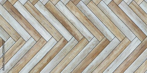 Seamless wood parquet texture horizontal herringbone light