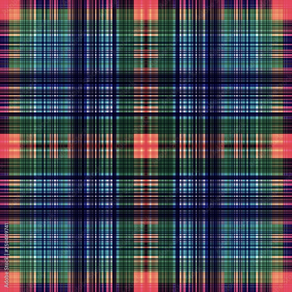 Fototapeta premium square stylish pattern with stripe, fabric. abstract.