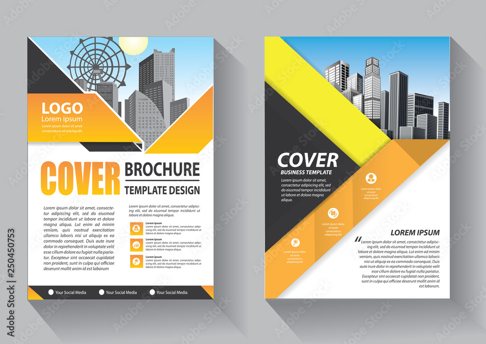 Business abstract vector template. Brochure design, cover modern layout, annual report, poster, flyer in A4 with colorful triangles, geometric shapes for tech, science, market with light background Business abstract vector template. Brochure design, cover modern layout, annual report, poster, flyer in A4 with colorful triangles, geometric shapes for tech, science, market with light background