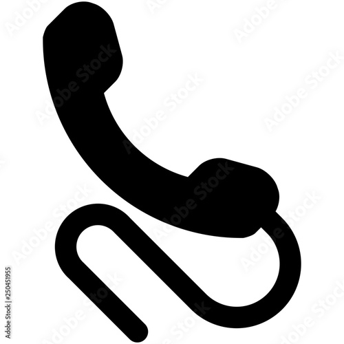 Wired handset receiver