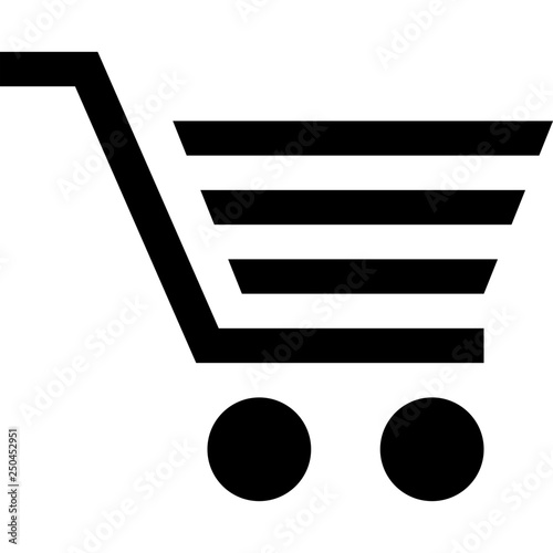 Retail outlet shopping trolley