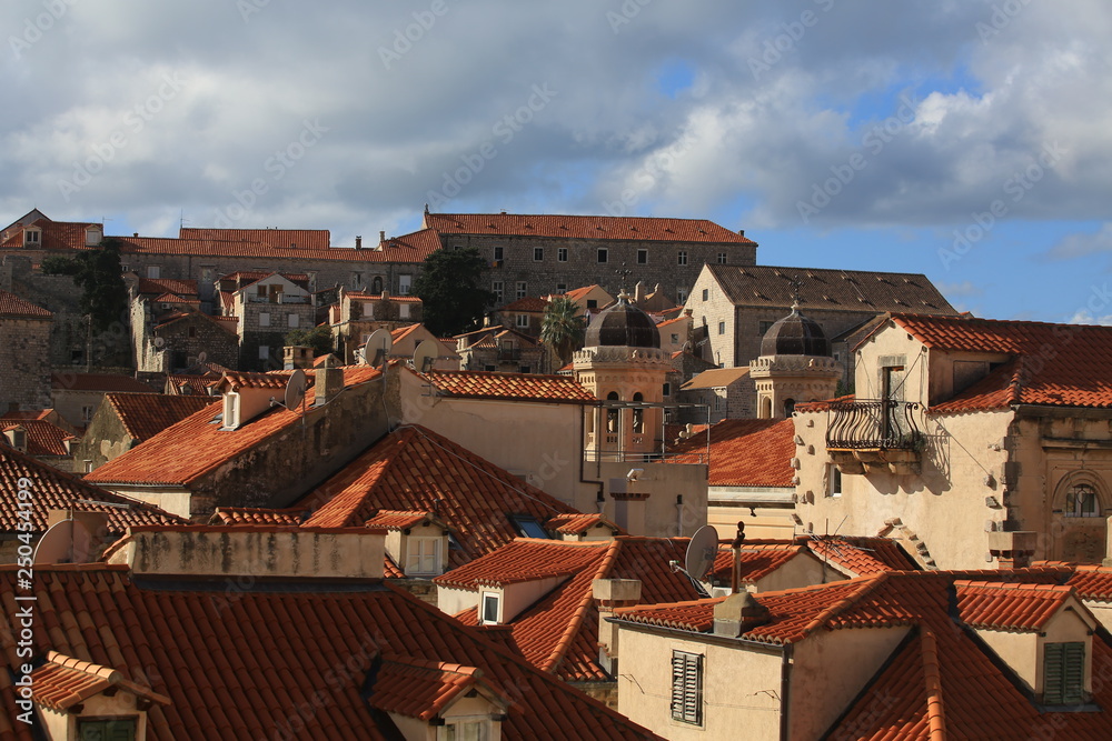 Fototapeta premium rooftop of dubrovnik