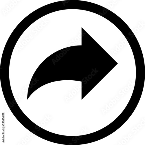 Repeat arrow sign