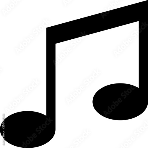 Beam music note