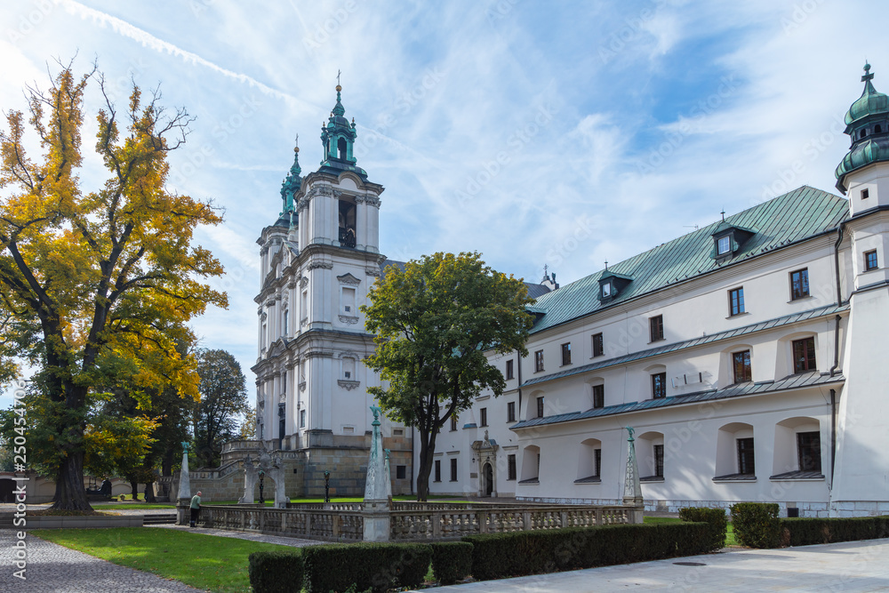 Church of St Michael the Archangel and St Stanislaus Bishop and Martyr and Pauline Fathers Monastery (Skalka) in Krakow, Poland