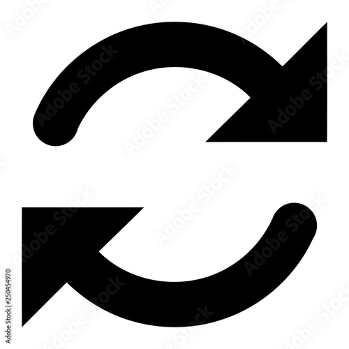 Refresh symbol - Loop arrows