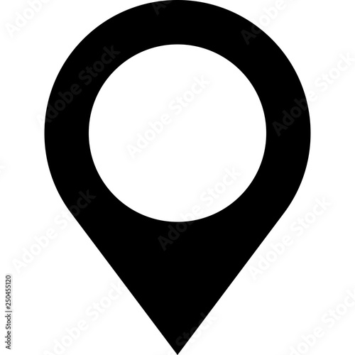 Location marker pin