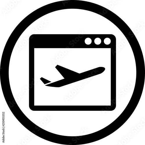 Airline ticket booking web page