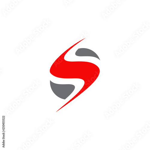 Free Download S letter logo design vector template - GFXLoad
