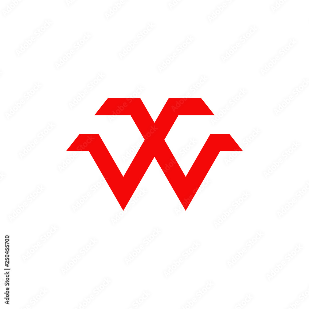W letter logo design vector template W letter logo design vector template