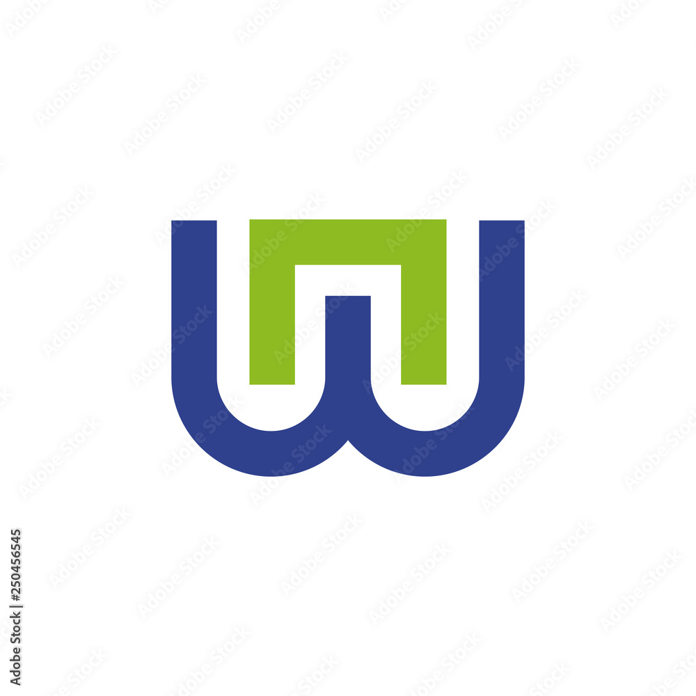 W letter logo design vector template W letter logo design vector template