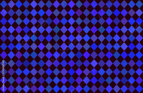 Cool Diamond Blue Purple Red Colors Grid Pattern Background 16
