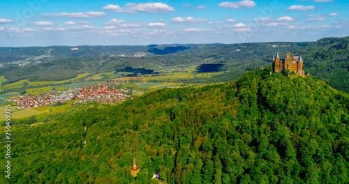 Aerial view of Bavaria, Germany photo