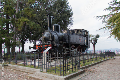Tableau sur toile Steam locomotive Prisoner of the Falco d'Italia