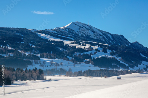 Grünten - Schnee - Winter - Allgäu - Panorama