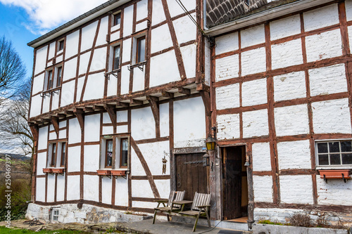 Wallpaper Mural Maraite House from 1592 at Bellevaux, Bellevaux-Ligneuville, Malmedy, Belgium Torontodigital.ca