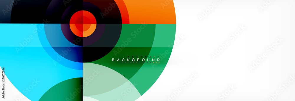 Geometric circle abstract background, creative geometric wallpaper. Geometric circle abstract background, creative geometric wallpaper.