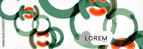 Circular lines design background