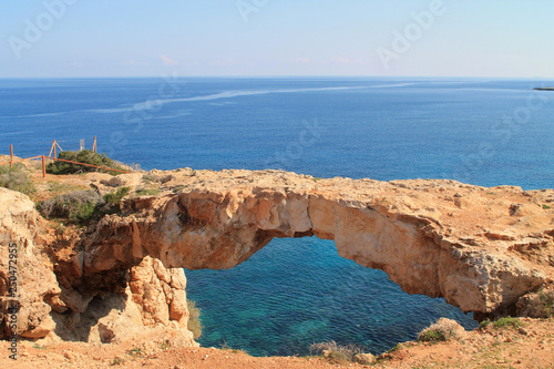 Sinners bridge on Cape Greco, Cyprus