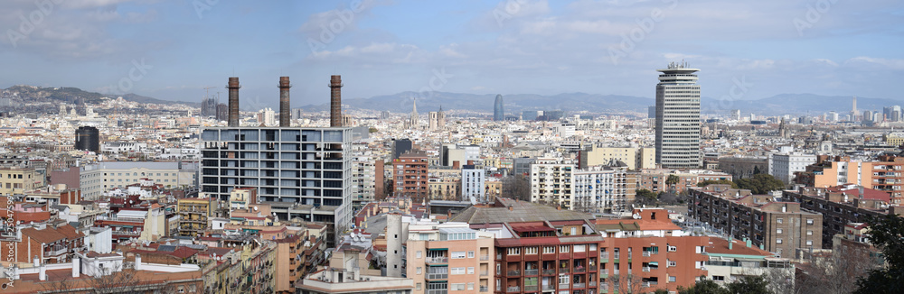  Vistas urbanas de barcelona