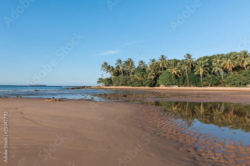 view of the beach called "ponta do mutá", Barra Grande, Bahia, Brazil