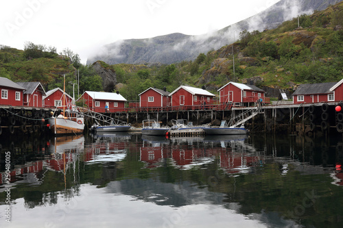 Cabine dei pescatori a Nusfjord, Lofoten