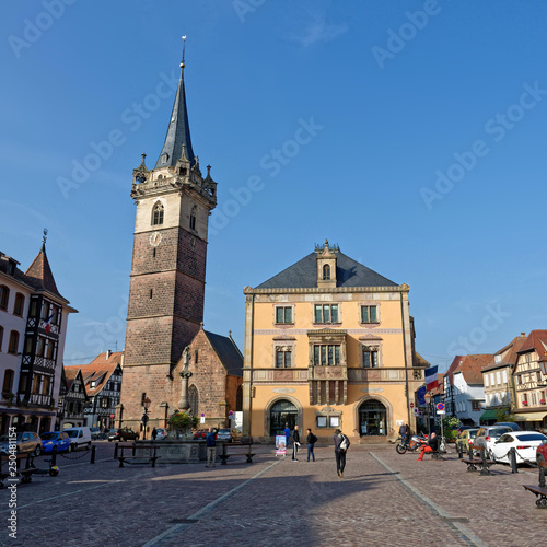 Place, Obernai, Bas-Rhin, Alsace, Grand Est, France