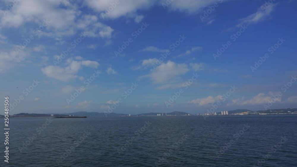 Cruising scenic view of mountains viewpoint at Ha Long Bay Hanoi, Vietnam. World Heritage Asian National Park Cruising scenic view of mountains viewpoint at Ha Long Bay Hanoi, Vietnam. World Heritage Asian National Park