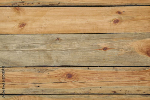 Texture of wooden surface as background, top view