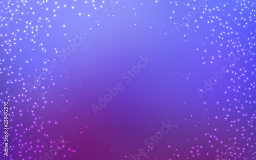 Wallpaper Mural Light Blue, Red vector texture with milky way stars. Torontodigital.ca