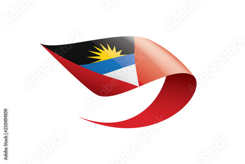 Free Download Antigua and Barbuda flag, vector illustration on a white background - GFXLoad