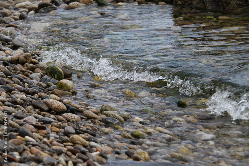 stones in water