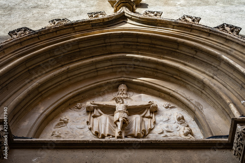 Iglesia de la Trinitat church in Vilafranca del Penedes, Catalonia, Spain photo