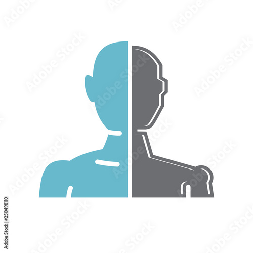 Bionic prothesis icon on white background for graphic and web design, Modern simple vector sign. Internet concept. Trendy symbol for website design web button or mobile app