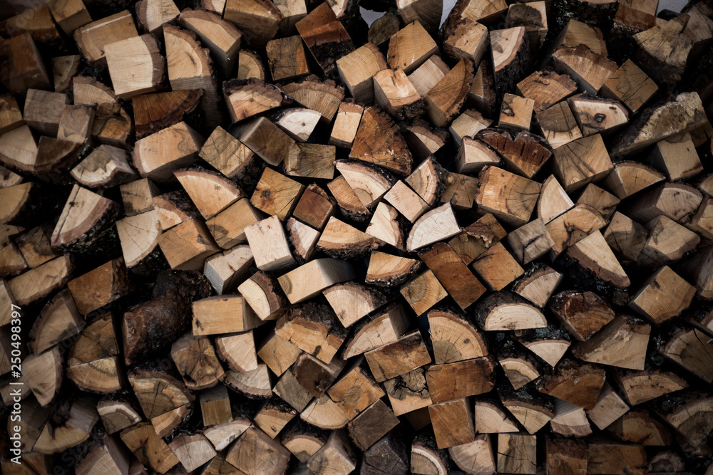stack of firewood stack of firewood