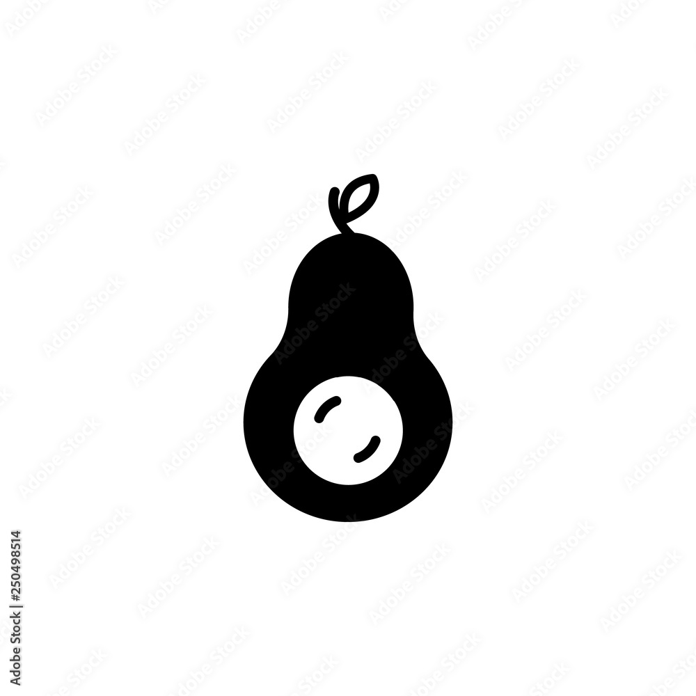 Avocado icon vector. Avocado vector design. sign design. flat style. Vector EPS 10 Avocado icon vector. Avocado vector design. sign design. flat style. Vector EPS 10