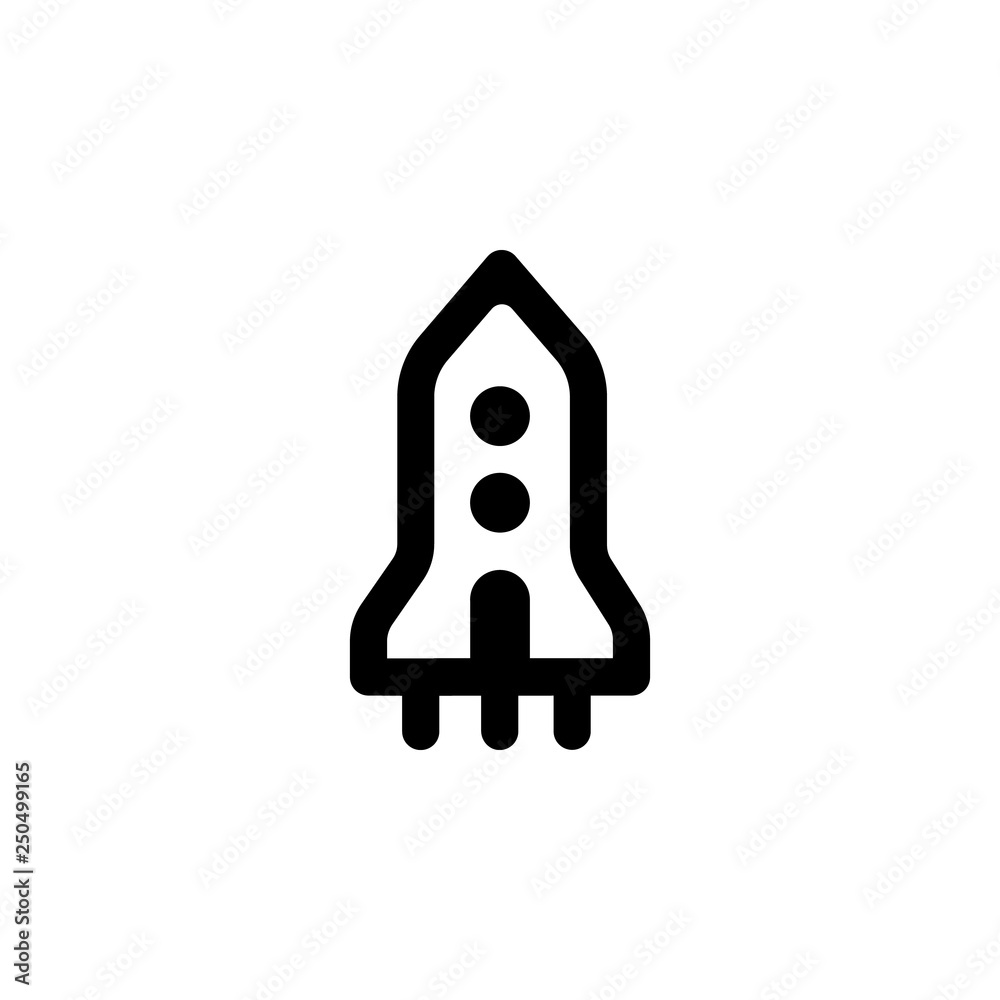 Rocket icon vector. Rocket vector design. sign design. flat style. Vector EPS 10 Rocket icon vector. Rocket vector design. sign design. flat style. Vector EPS 10