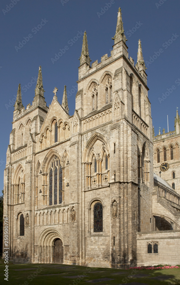 SELBY ABBEY IN YORKSHIRE, ENGLAND, UK
