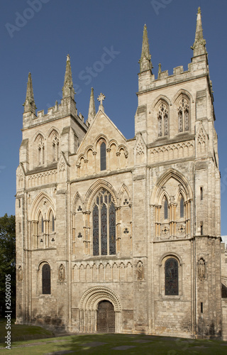 SELBY ABBEY IN YORKSHIRE  ENGLAND  UK