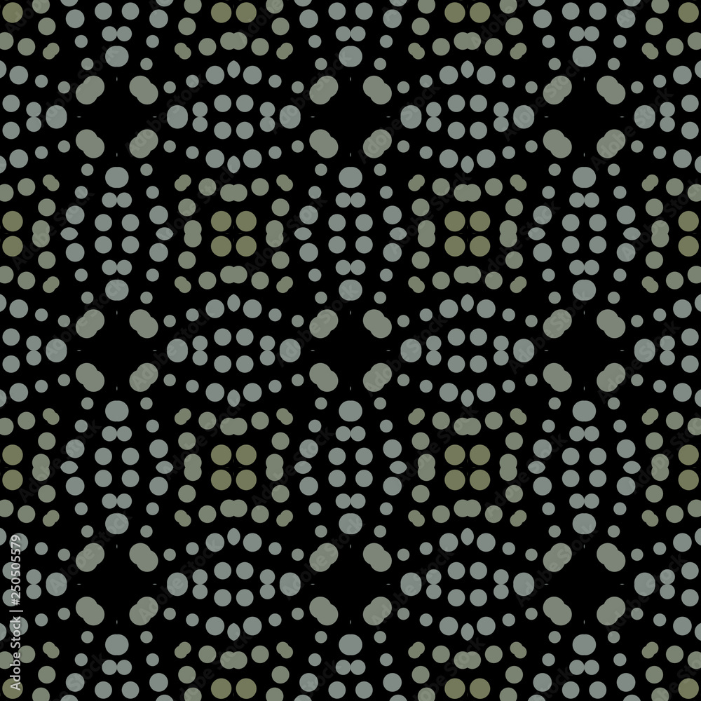 Seamless abstract pattern background with a variety of colored circles. Seamless abstract pattern background with a variety of colored circles.