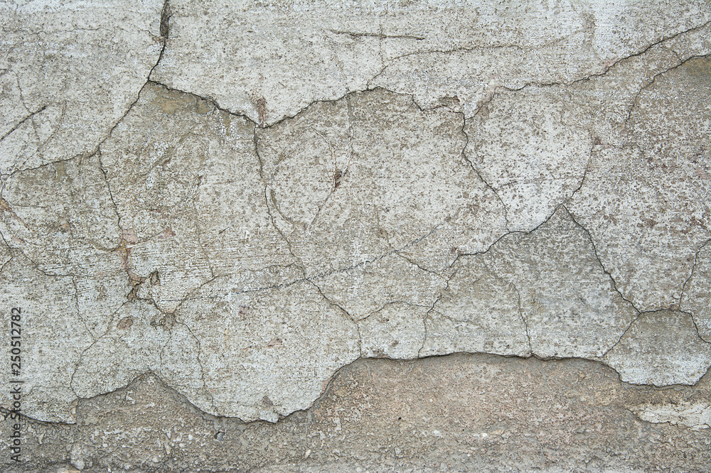 Fototapeta premium plastered wall light, plastered abstract background