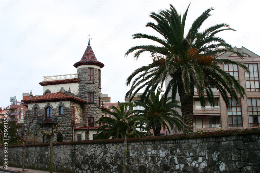 Castro Urdiales. Village of Cantabria. Santander. Spain