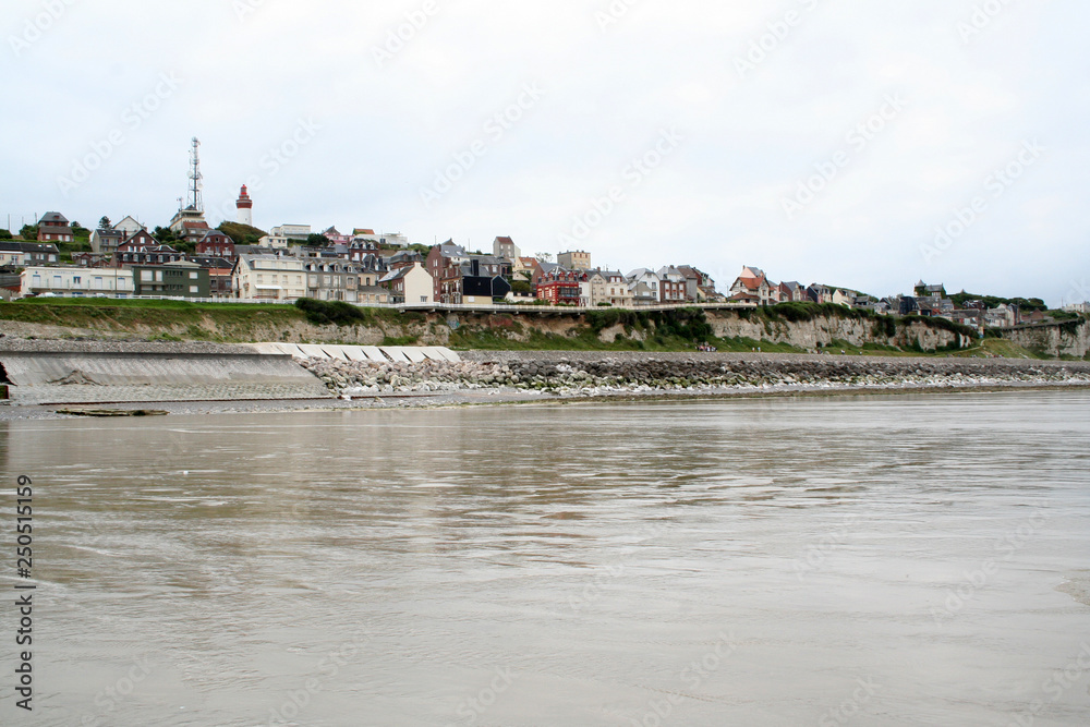 Beach life at the Village of Ault in Normandy Beach life at the Village of Ault in Normandy