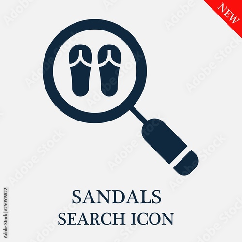 search Sandals icon
