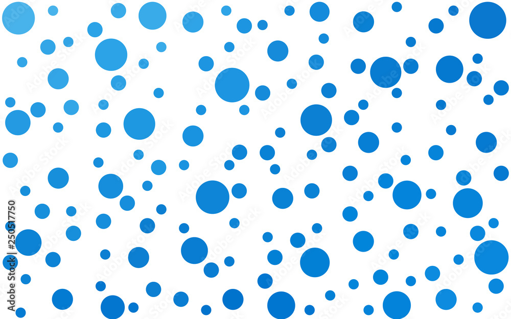 Light BLUE vector texture with disks. Light BLUE vector texture with disks.